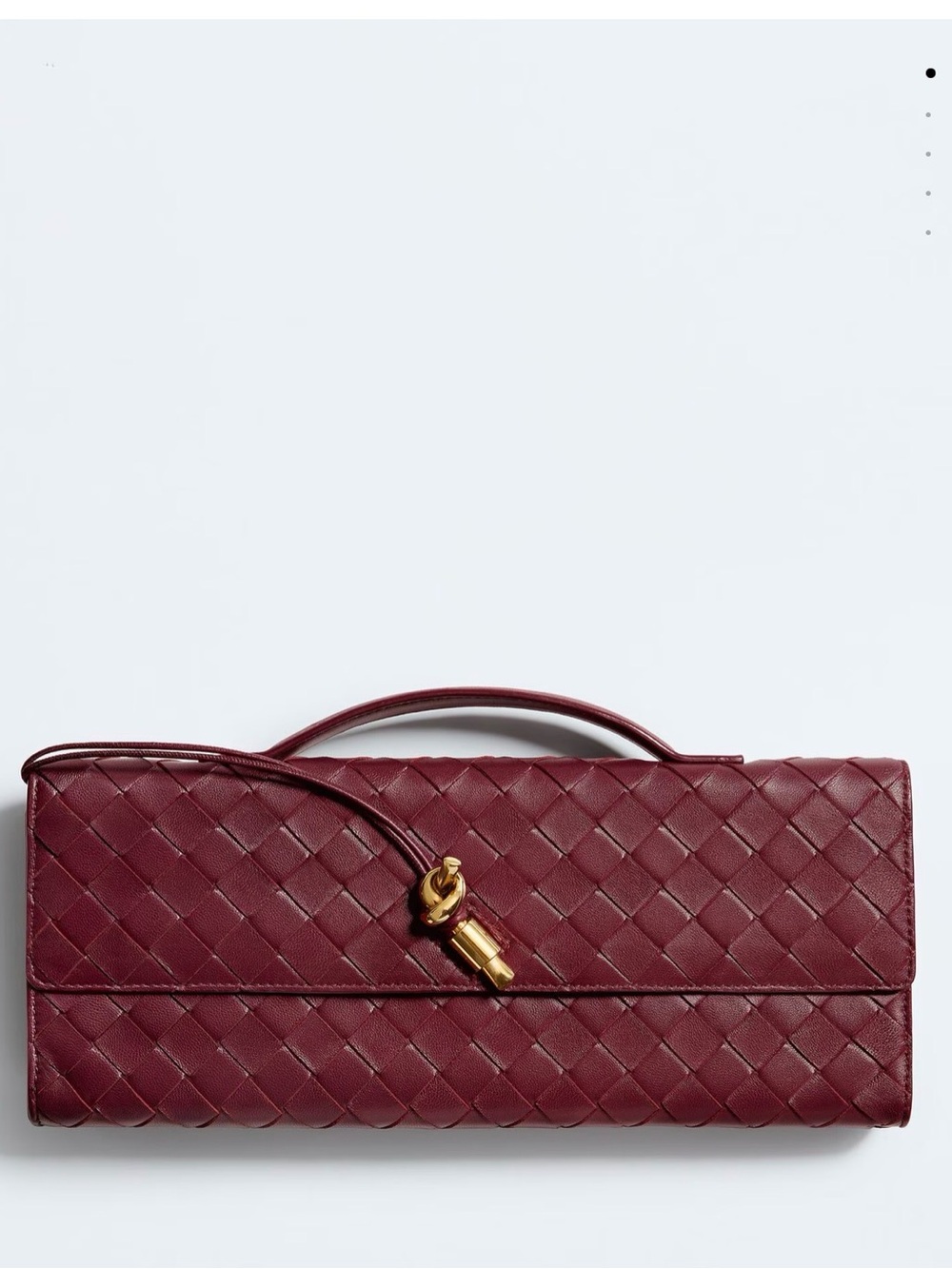 Andiamo Intrecciato Clutch